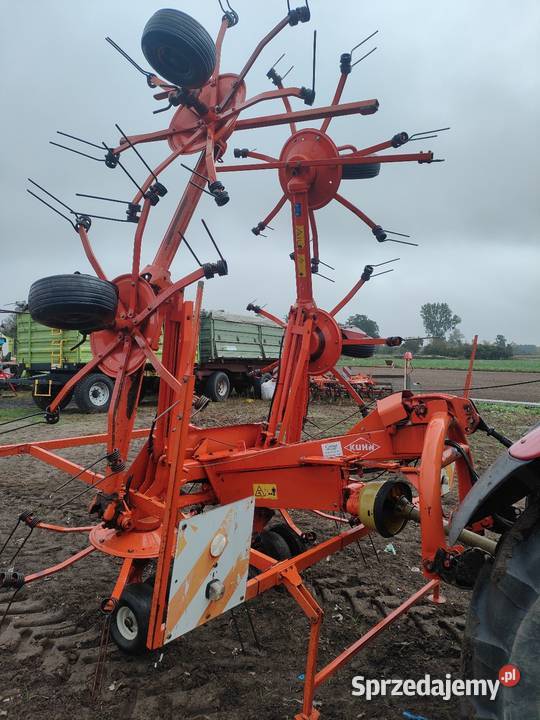 Przetrząsarka Kuhn GF 7501 i GF 3701 łódzkie