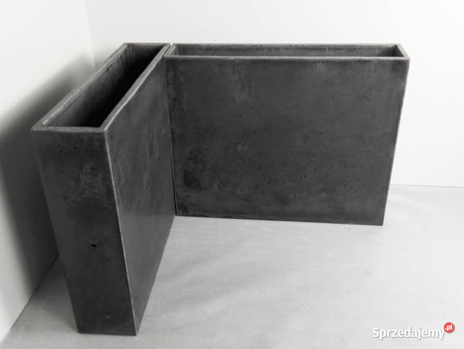 Donica betonowa Slim 100x20x50 Donice betonowe Rawicz