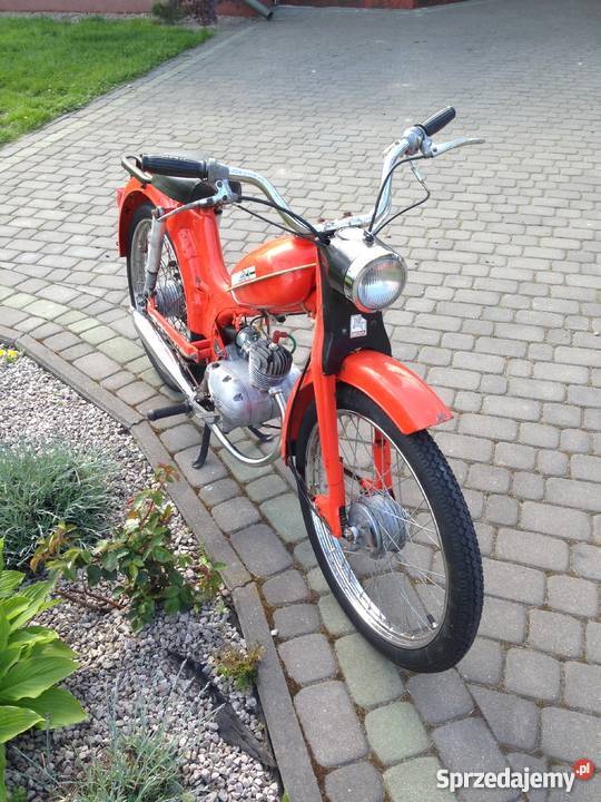 Motorower Komar zabytek PRL 1975 biegi w ręku mazowieckie Siedlce