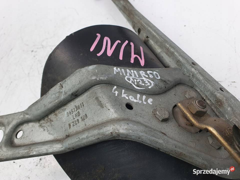 SILNICZEK WYCIERACZEK Mini Cooper R50 mechanizm osobowe Chełm sprzedam