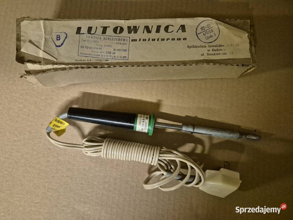 lutownice miniaturowe z prl lata 7080 kujawsko-pomorskie Bydgoszcz