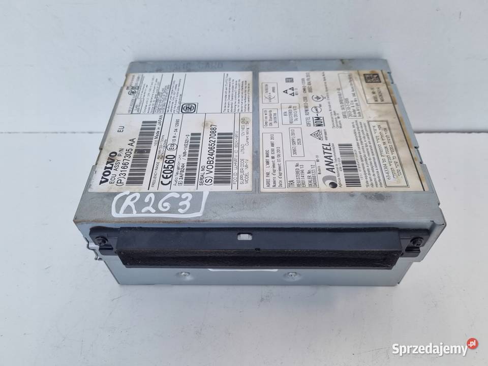 Volvo V40 II V60 S60 II CZYTNIK PŁYT CD radio lubelskie Chełm