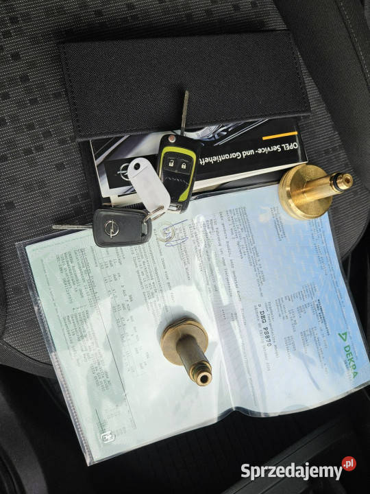 Opel Adam Instalacja gazowa fabryczna