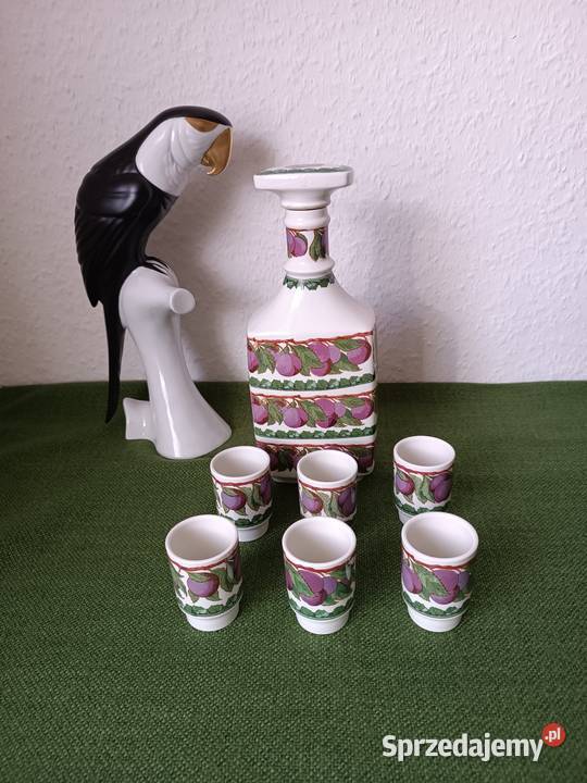 Karafka z kieliszkami Villeroy Boch Porcelana i szkło Gorlice