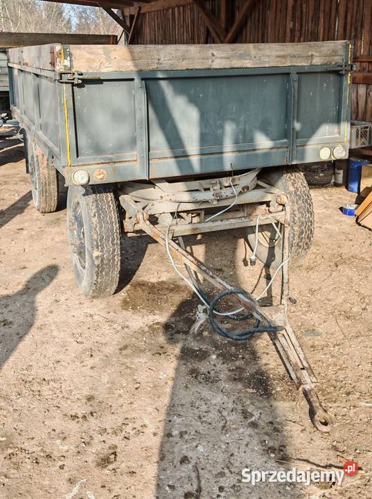 Przyczepa ciężarowa rolnicza Maszyny rolnicze Dzierzków