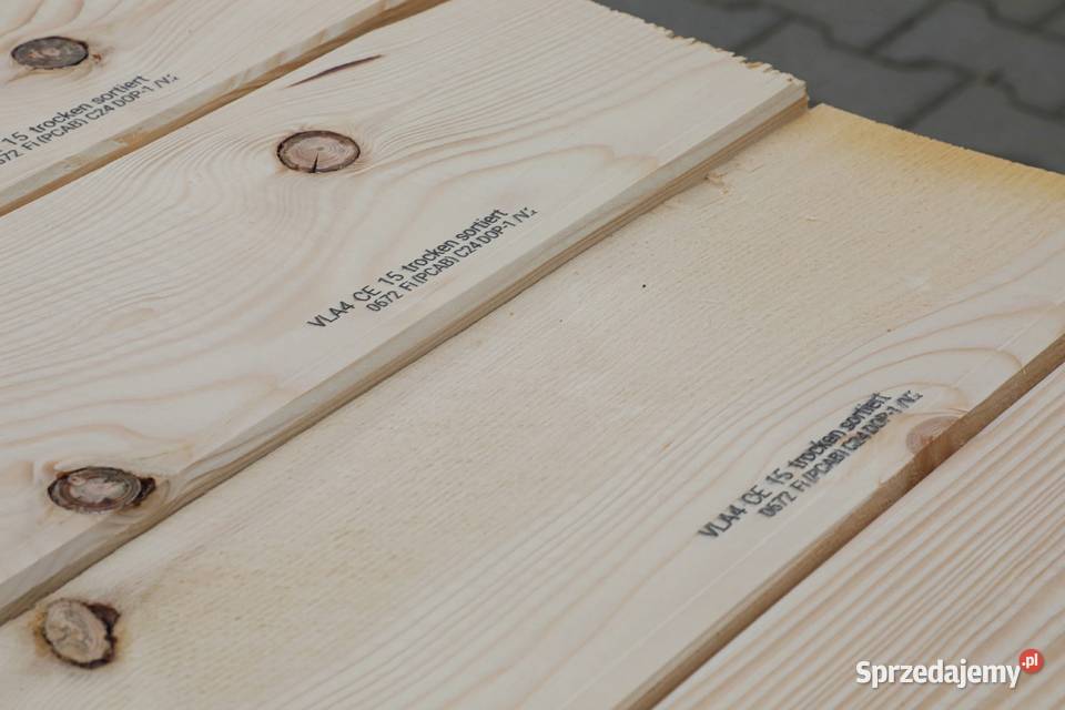 Drewno konstrukcyjne KVH C24 różne przekroje Łabuńki Pierwsze sprzedam