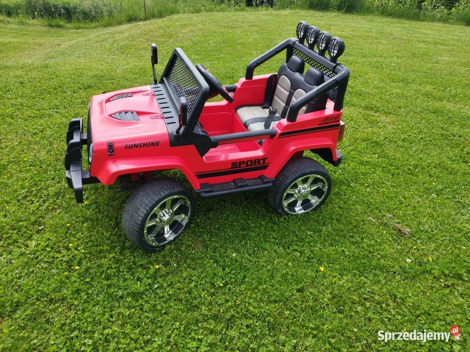 Potężny Jeep dzieci 4x4 Dwuosobowy Świeże Dla Dziecka małopolskie Zembrzyce