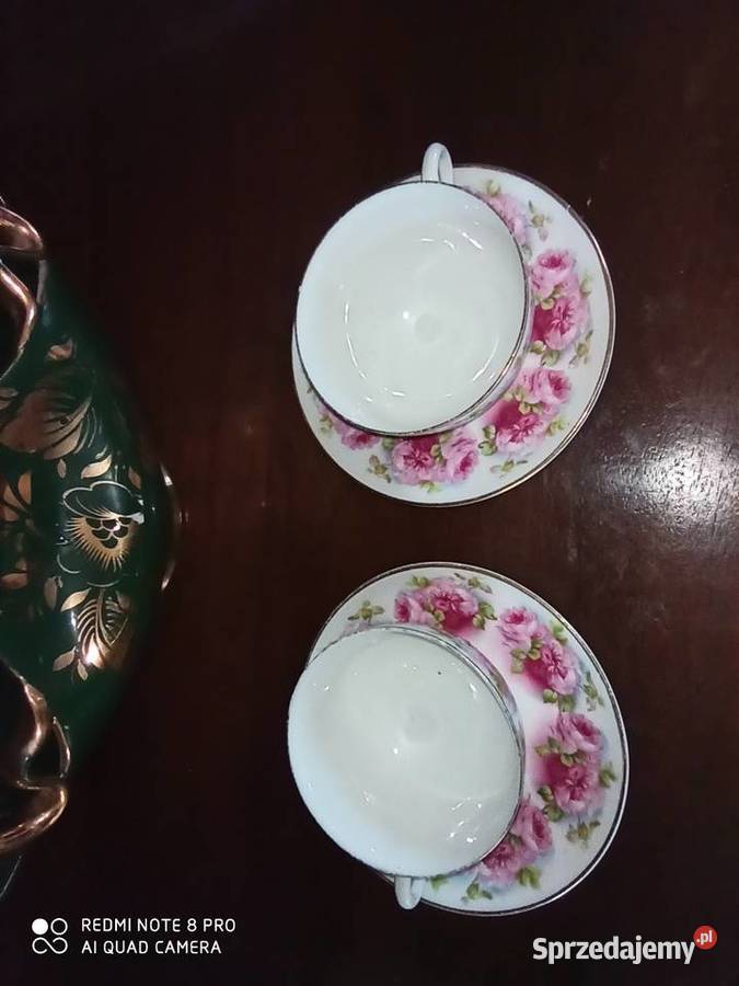 filiżanka z różami sygnatura numeryczna pomorskie Gdańsk