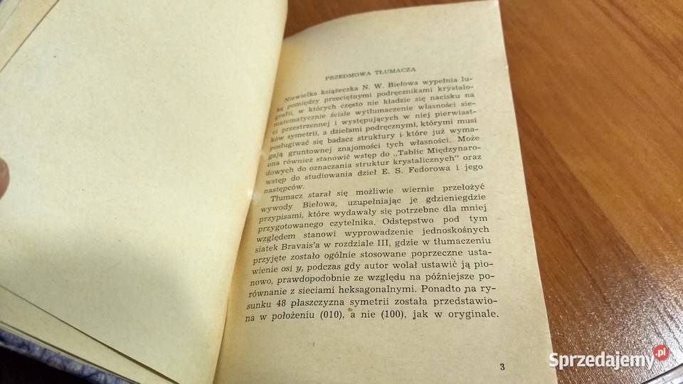 Krystalografia strukturalna  N Biełow