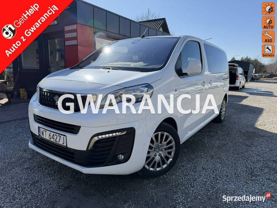 Peugeot Traveller 20 HDI 150 8 osób Kamera mazowieckie