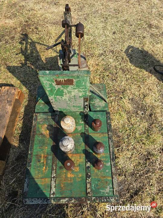 Waga rolnicza szalkowa do 200 plus obciążniki warmińsko-mazurskie Biała Piska