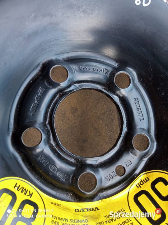 Koło dojazdowe Volvo S80 5x108 12580R17 Oleszyce