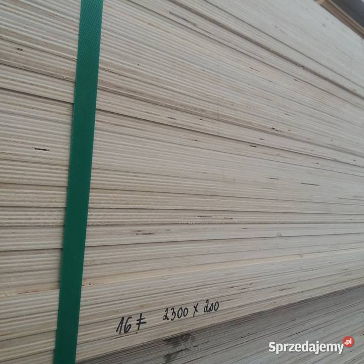 Sklejka odpadowa surowa suchotrwała 16mm Brzeźno