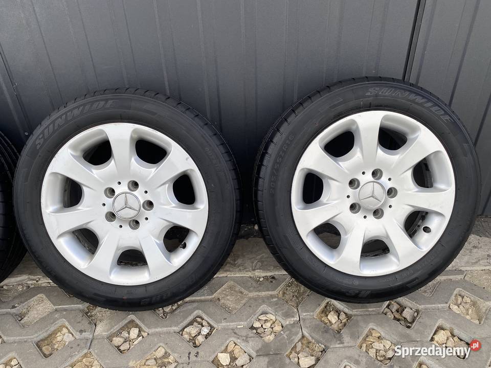 Koła aluminiowe 5x112 Opony Lato MERCEDES Zamość sprzedam