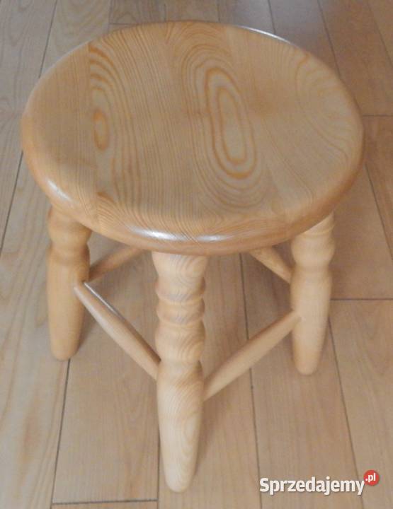 Taboret drewniany NOWY 32 ryczka kolory na