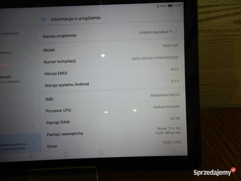 Tablet Huawei MediaPad T5 216GB Tablety i palmtopy Leżajsk