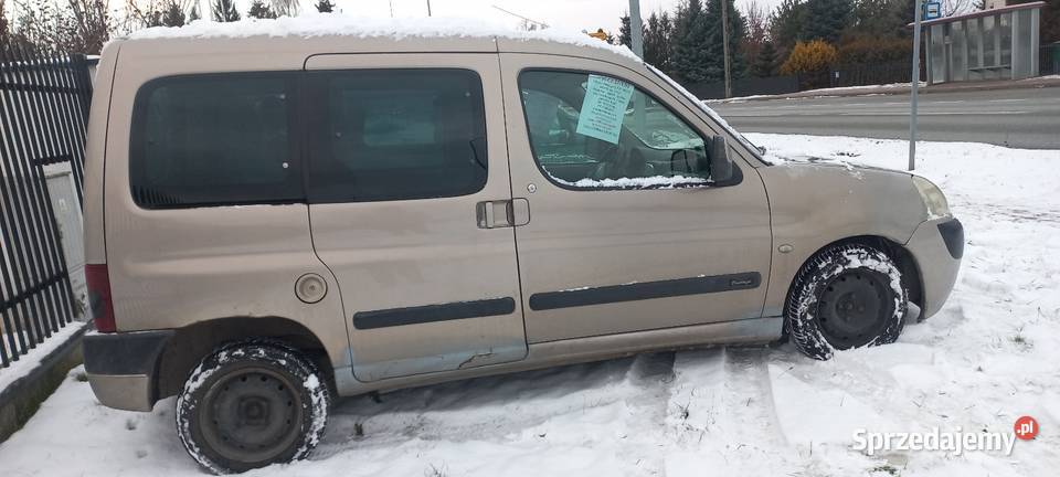 Citroen Berlingo 19 D WÓŁ ROBOCZY HAK długo