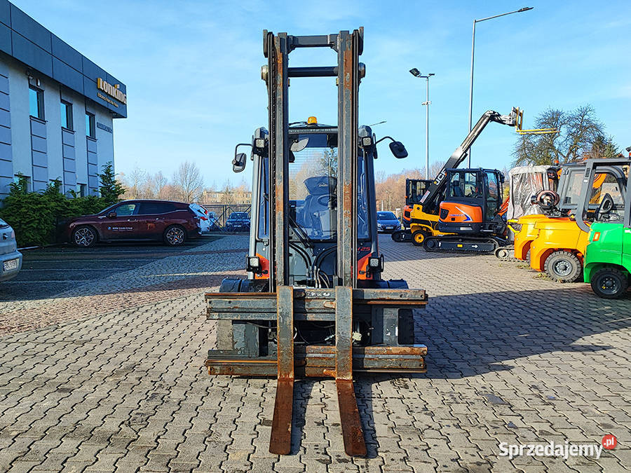 Wózek widłowy Linde H25T02600 duplex 415 m LPG