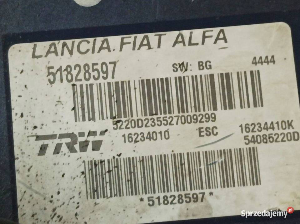 POMPA ABS 51828597 Alfa Romeo 159 I 20052011