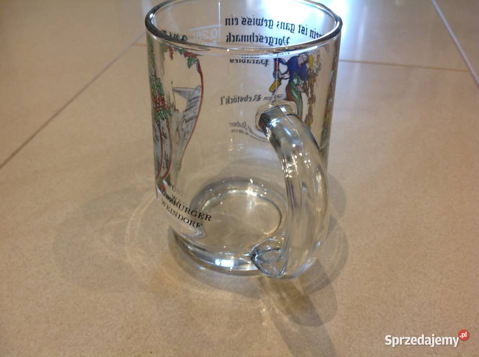 Szklanka do Wina Kubek Szklany 2 Nowa Sól