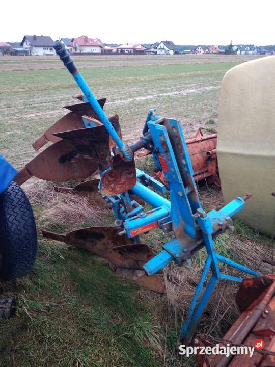 Pług Lemken dwu skibowy obrotowy mechanicznie Aleksandrów