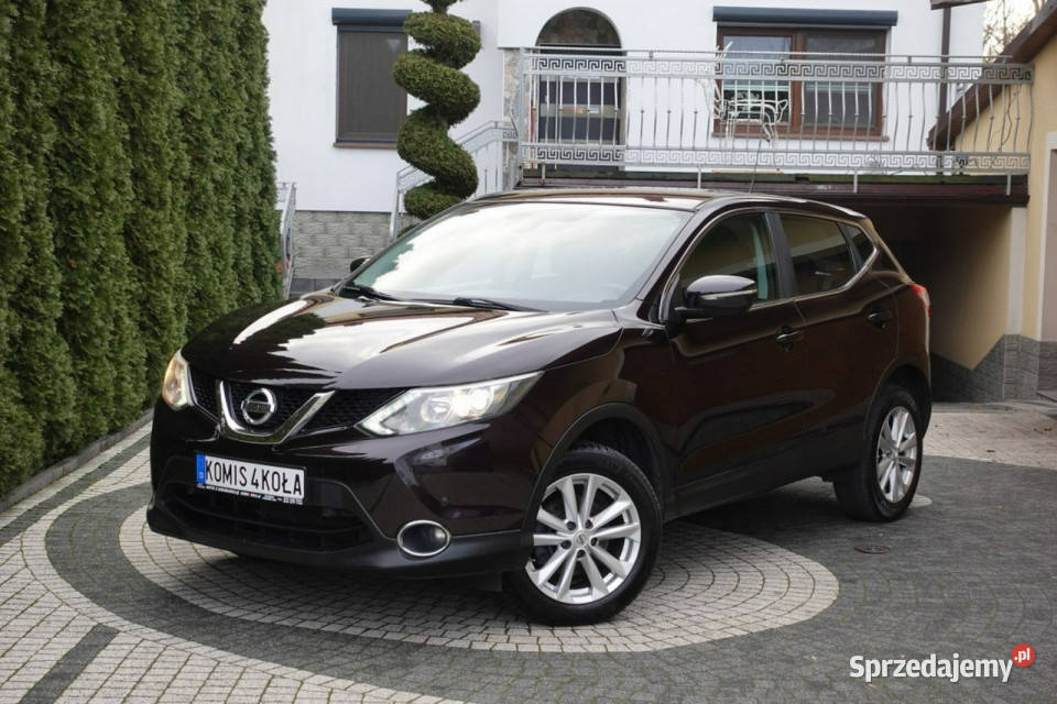 Nissan Qashqai Serwis Super Stan Navi Kamera światła LED Płońsk sprzedam