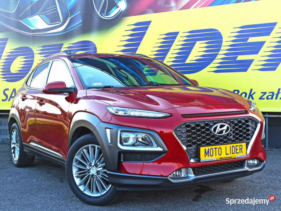 Hyundai Kona 20202019 salon I właściciel serwis bordowy Rzeszów