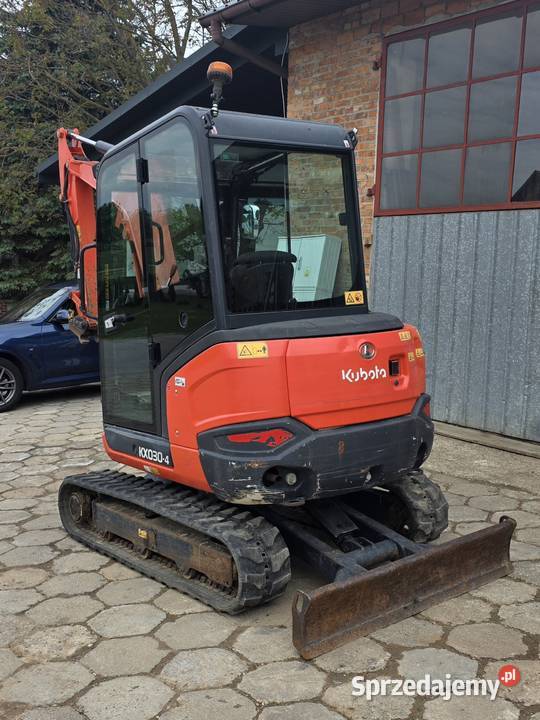 KUBOTA KX030 4 minikoparka 1 właściciel nie Koparki Chrzanów
