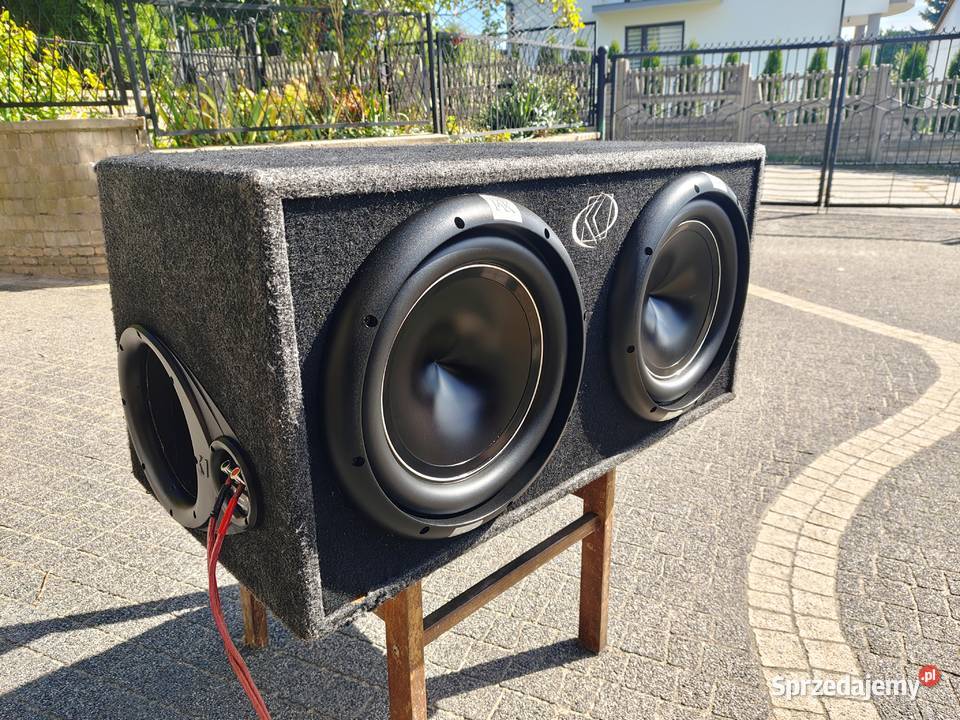 Skrzynia basowa bassowa dual subwoofer tuba Niegowonice