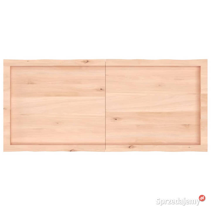 Blat stołu 120x50x26 surowy lity dąb naturalną Blaty mazowieckie Warszawa