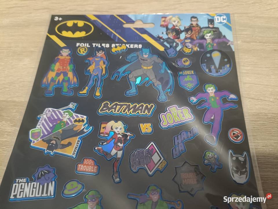 Naklejki wypukłe Batman 32