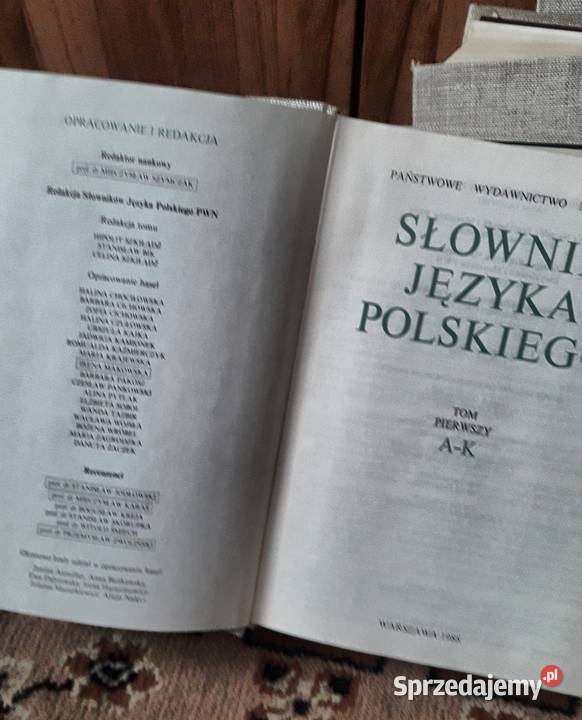 Słownik języka polskiego PWN 3 tomy pomorskie sprzedam