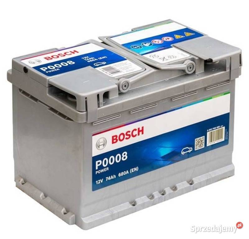 Akumulator 77Ah 780A EN Bosch PP008 PRAWY PLUS