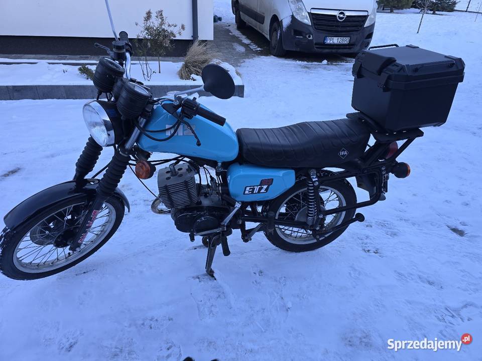 MZ etz 125 zarejestrowana turystyczny