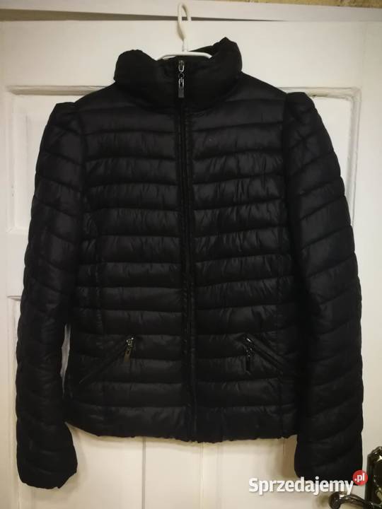 Kurteczka czarna pikowana z bufkami M Wiosenna/Jesienna  Zielonki