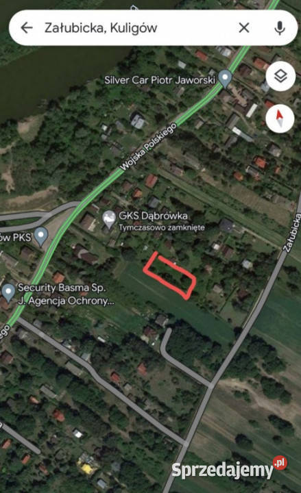 Kuligów piękny teren pod dom utwardzona mazowieckie