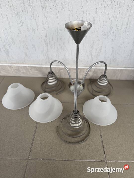 Zyrandol trojramienny metalowy Lublin