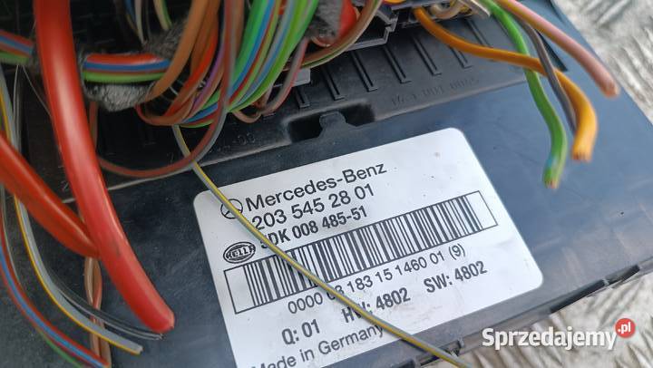 Moduł SAM skrzynka bezpieczników MERCEDES W203 Radłów