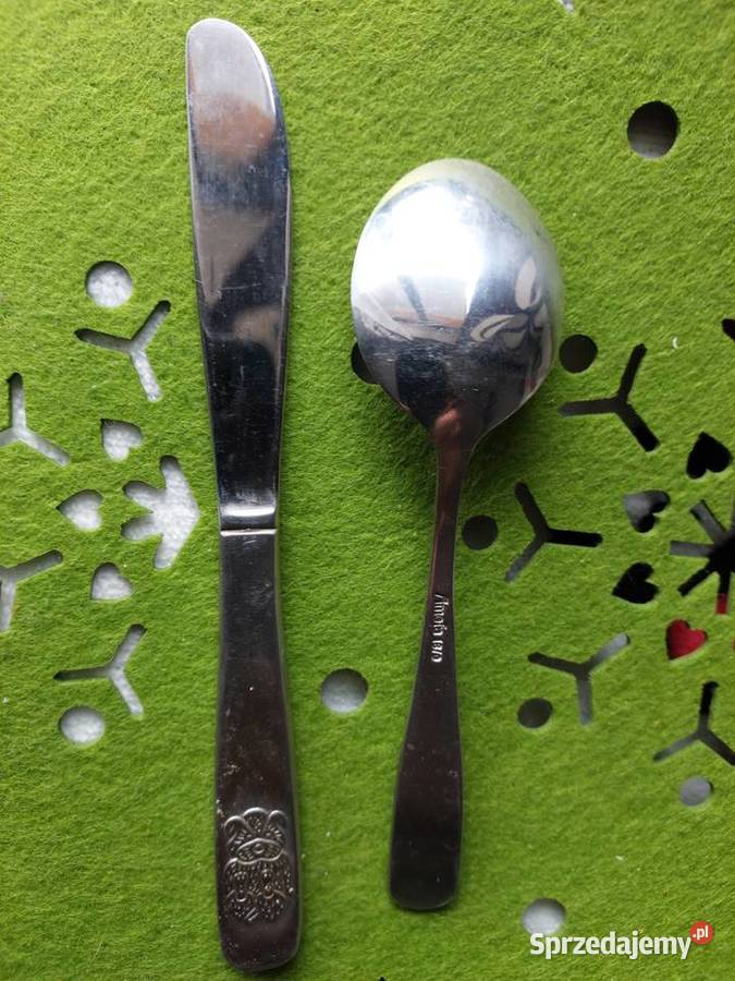 Lyżka i widelec dziecka Pozostałe Wrocław