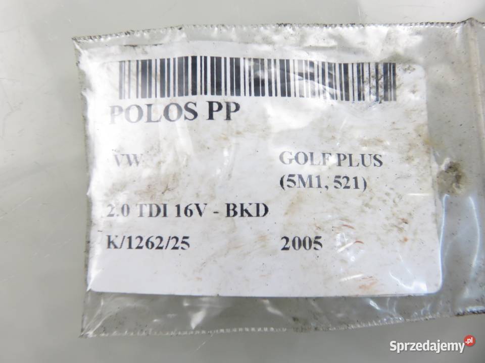 PÓŁOŚ PRAWA PRZEDNIA VW GOLF PLUS 20 TDI 16V BKD
