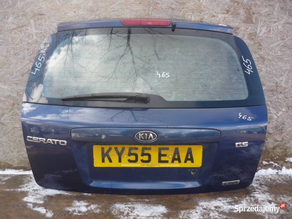 KIA CERATO HB 1C KLAPA TYŁ Zbierkowo sprzedam