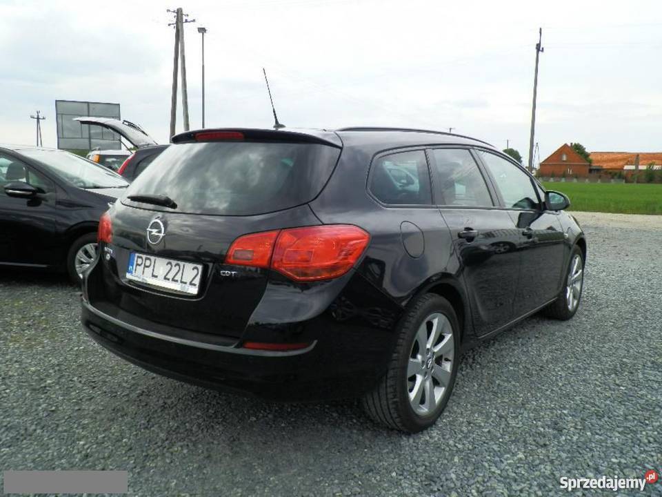 Opel Astra czarny Astra wielkopolskie Wolica Pusta sprzedam