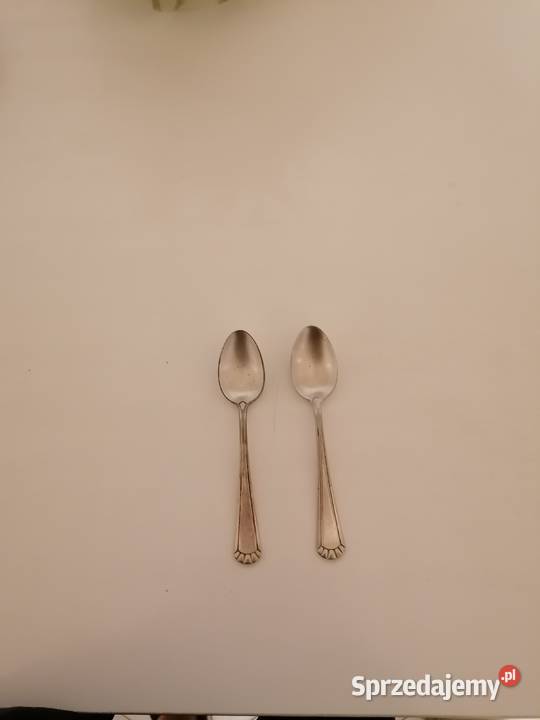 2 srebrne łyżeczki do herbaty bądź cukru Niemcy