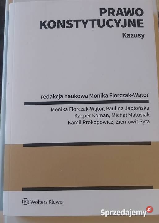 Prawo Konstytucyjne kazusy najnowsze wydanie