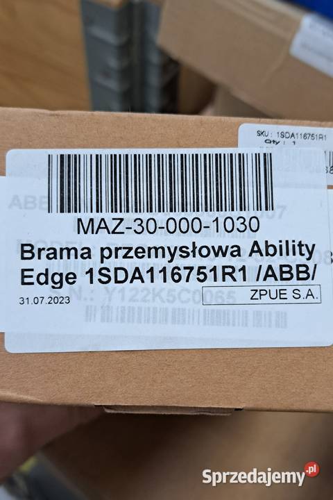 Brama przemysłowa Ability Edge 1SDA116751R1 ABB Włoszczowa