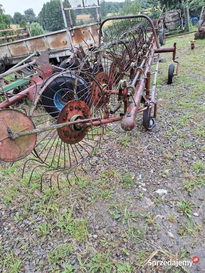 Zgrabiarka przewracarka 7 nieuszkodzony Nowa Słupia