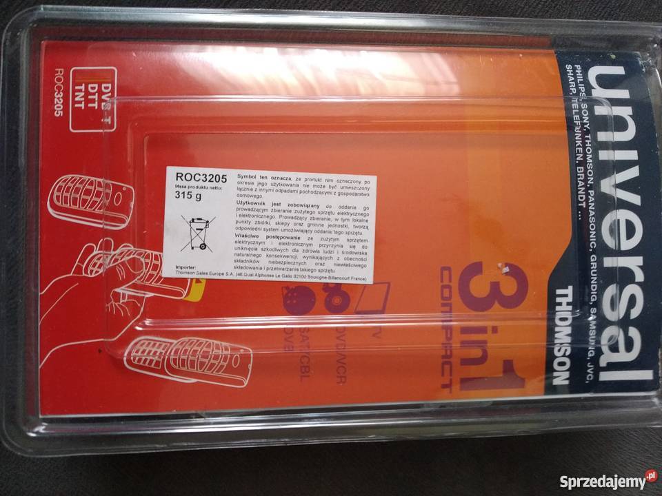 Uniwersalny pilot Thomson ROC 3205 memu