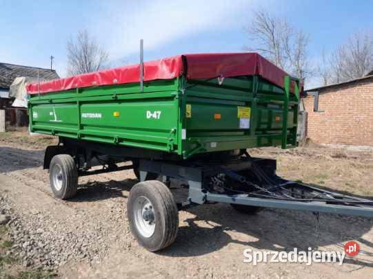 Przyczepa rolnicza Autosan D47B lubelskie Żuków Pierwszy