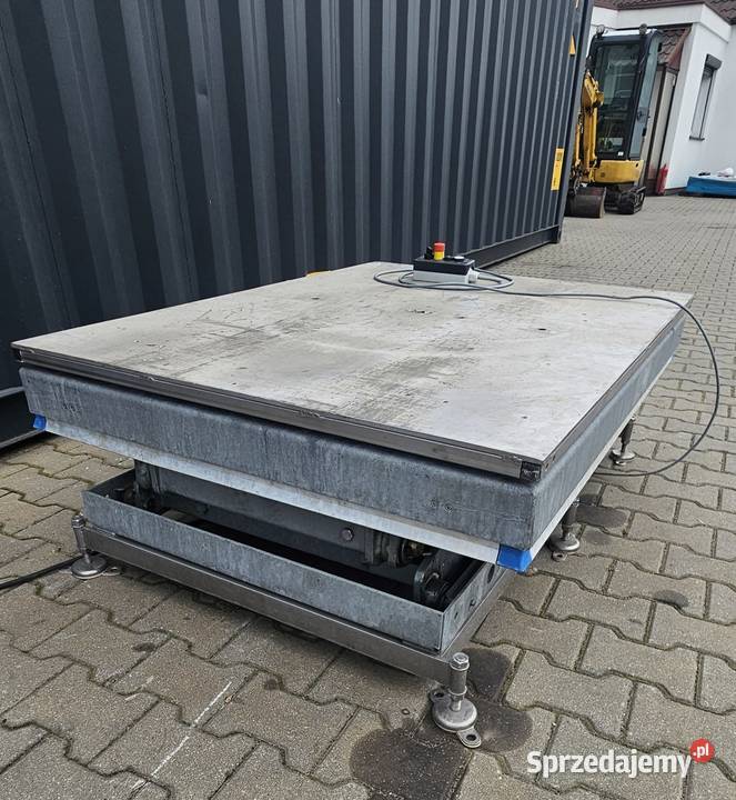 Stół podnośnikowy nożycowy elektrohydrauliczny sprzedam
