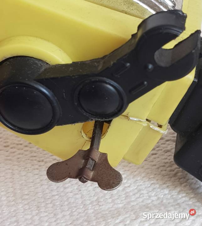 Stara zabawka robot PRL Warszawa